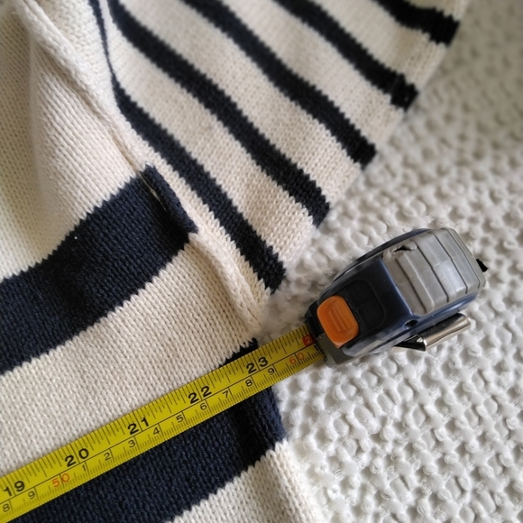 Madewell Women's Sweater Conway Pullover Stripe Stripe Size S - Picture 5 of 8